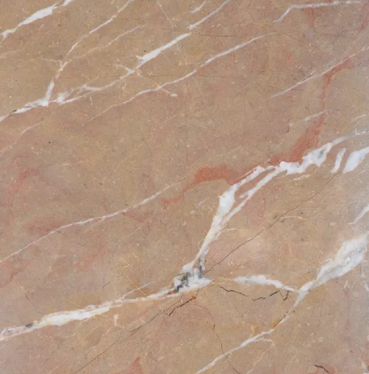 Bondi Beach Blush marble sample, close up