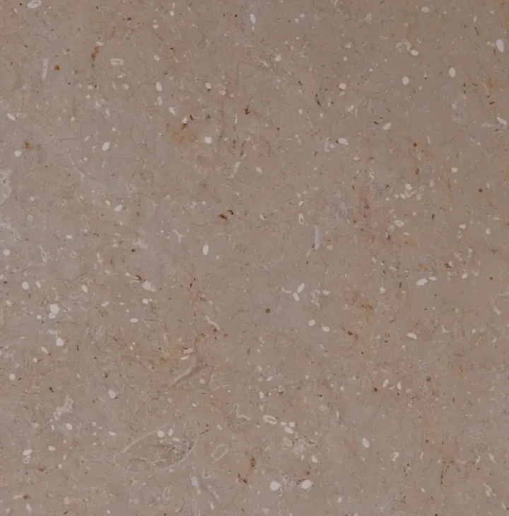 Duchess Dune marble sample, close up