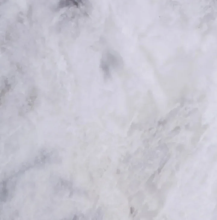 Opaline Purity marble sample, close up