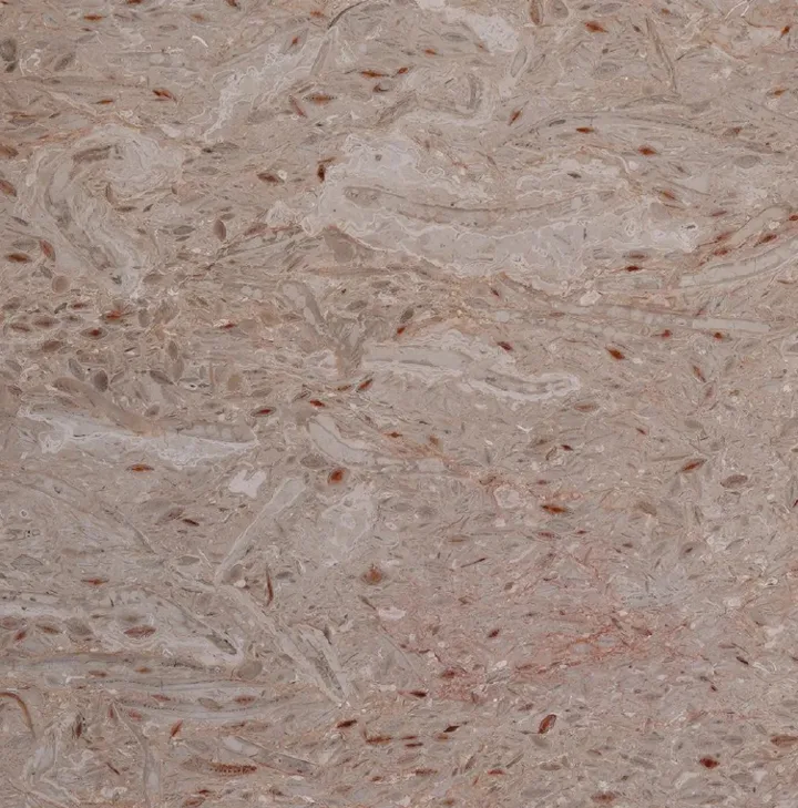 Ritz Teardrop marble sample, close up